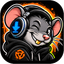 CRATE RAT mascot logo